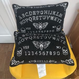 X2 - Halloween Ouija / Spirit Board Pillow 13”x18”